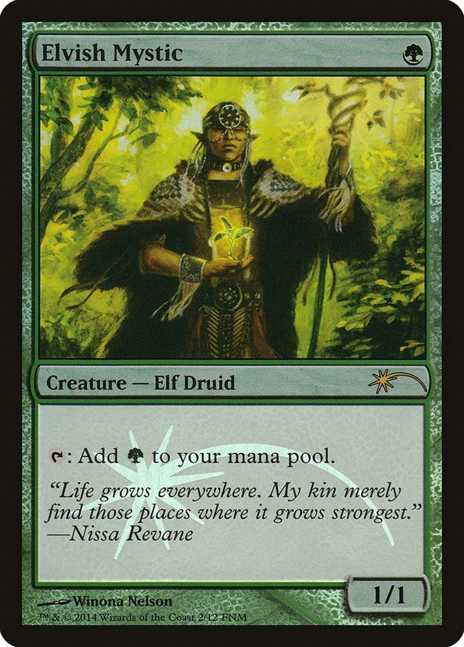 Elvish Mystic (2) (FNM Promos)