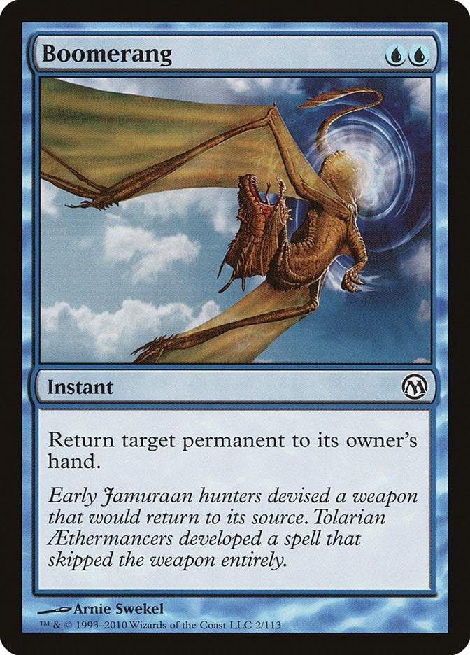 Boomerang (2) (Duels of the Planeswalkers)