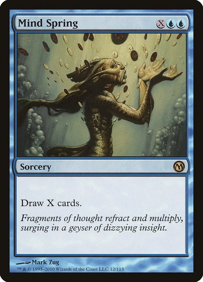 Mind Spring (12) (Duels of the Planeswalkers)