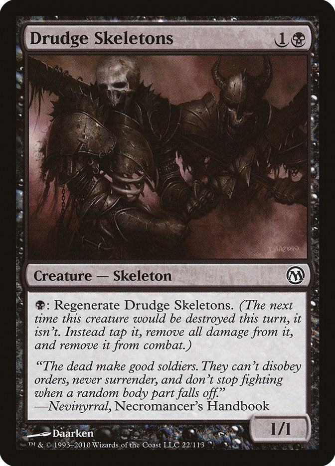 Drudge Skeletons (22) (Duels of the Planeswalkers)