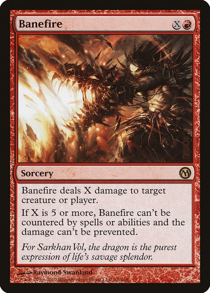 Banefire (38) (Duels of the Planeswalkers)