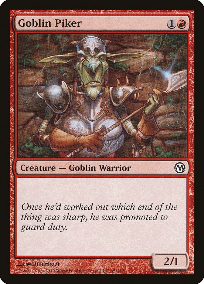 Goblin Piker (45) (Duels of the Planeswalkers)