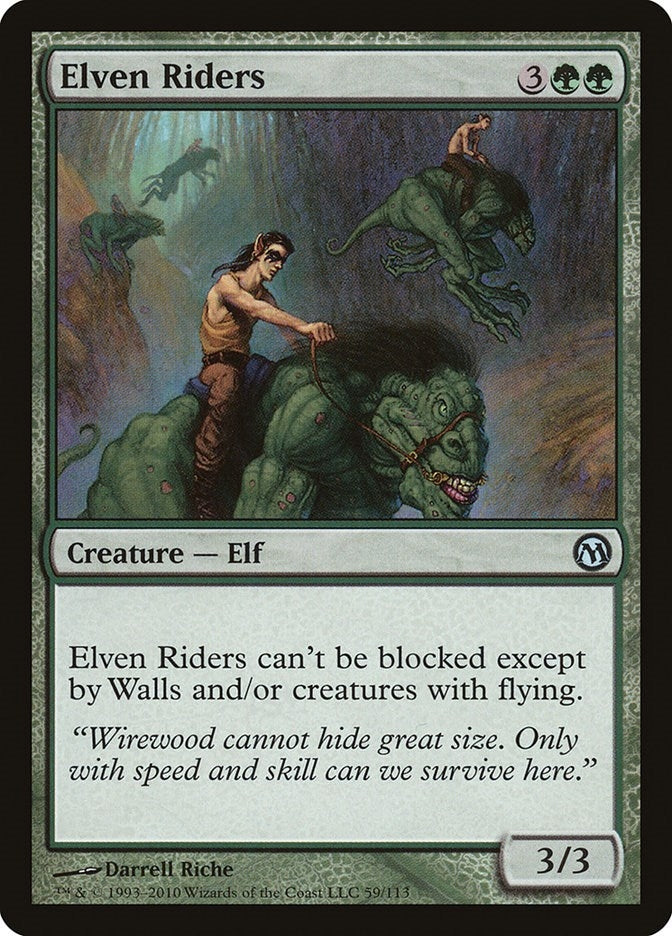 Elven Riders (59) (Duels of the Planeswalkers)