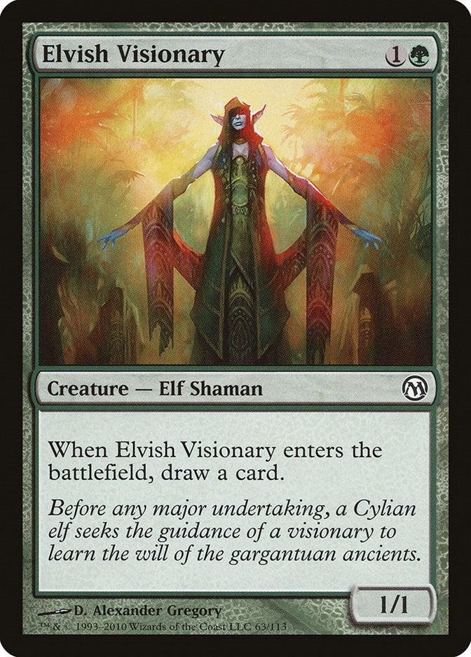 Elvish Visionary (63) (Duels of the Planeswalkers)