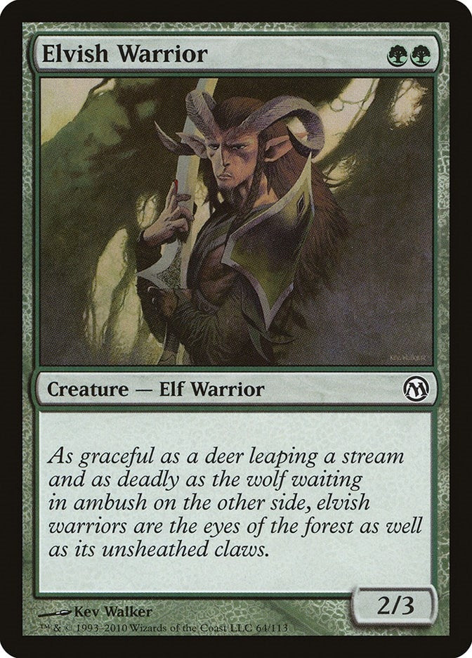 Elvish Warrior (64) (Duels of the Planeswalkers)