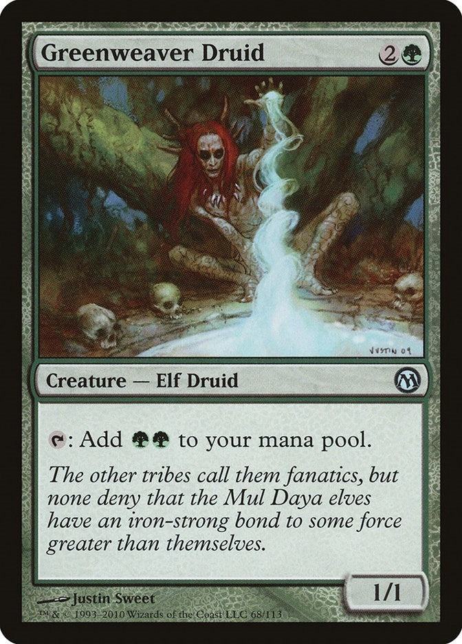 Greenweaver Druid (68) (Duels of the Planeswalkers)