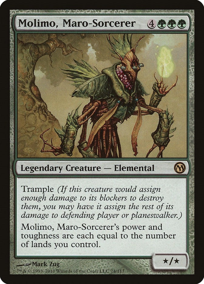 Molimo, Maro-Sorcerer (74) (Duels of the Planeswalkers)