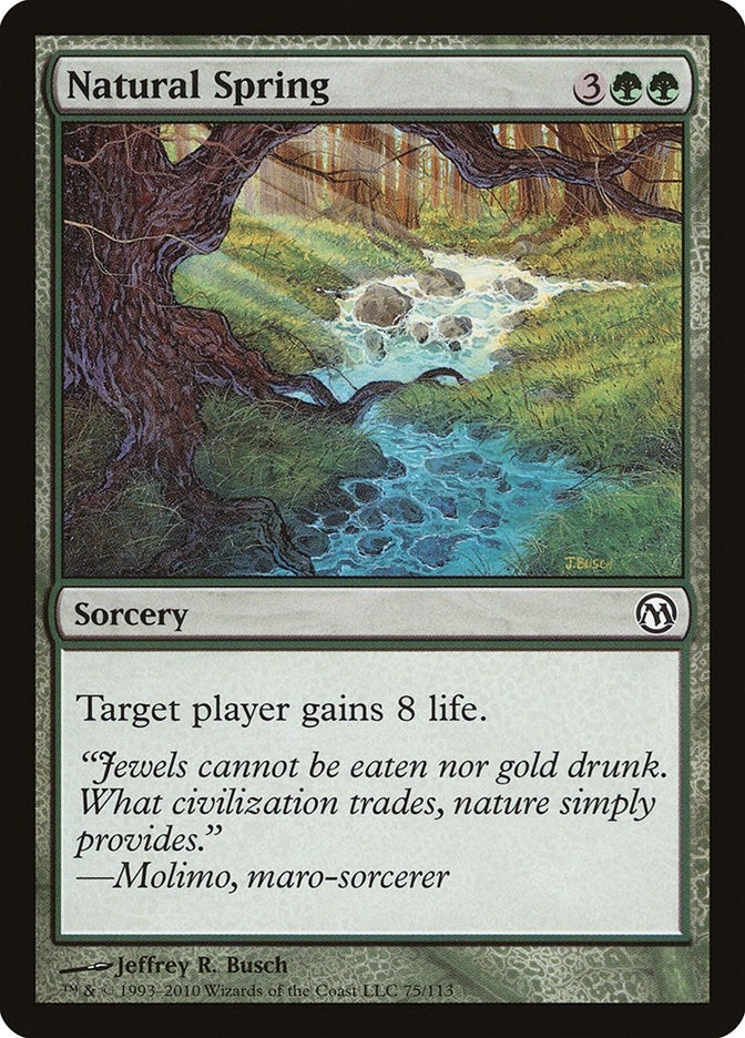Natural Spring (75) (Duels of the Planeswalkers)