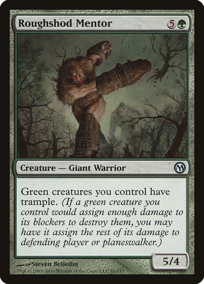 Roughshod Mentor (81) (Duels of the Planeswalkers)