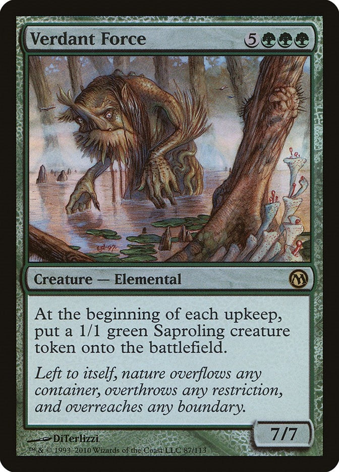 Verdant Force (87) (Duels of the Planeswalkers)