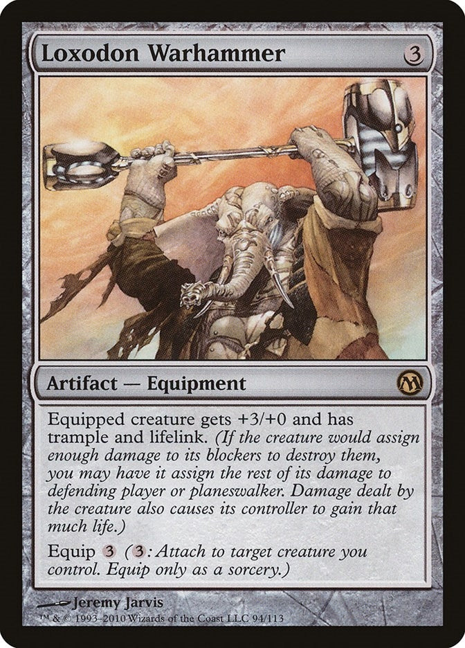 Loxodon Warhammer (94) (Duels of the Planeswalkers)