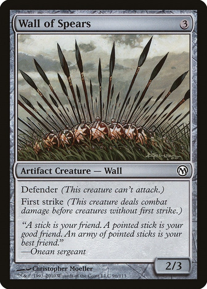 Image for Wall of Spears (96) - Magic: The Gathering