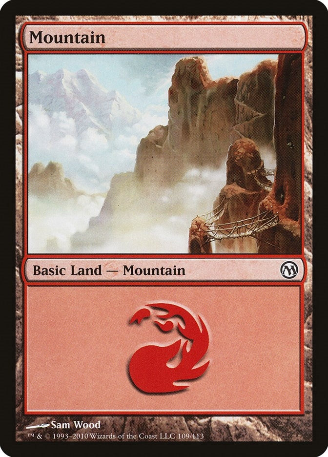 Mountain (109) (109) (Duels of the Planeswalkers)
