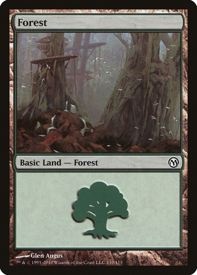 Forest (110) (110) (Duels of the Planeswalkers)