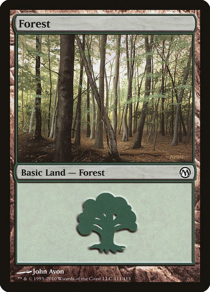 Forest (111) (111) (Duels of the Planeswalkers)