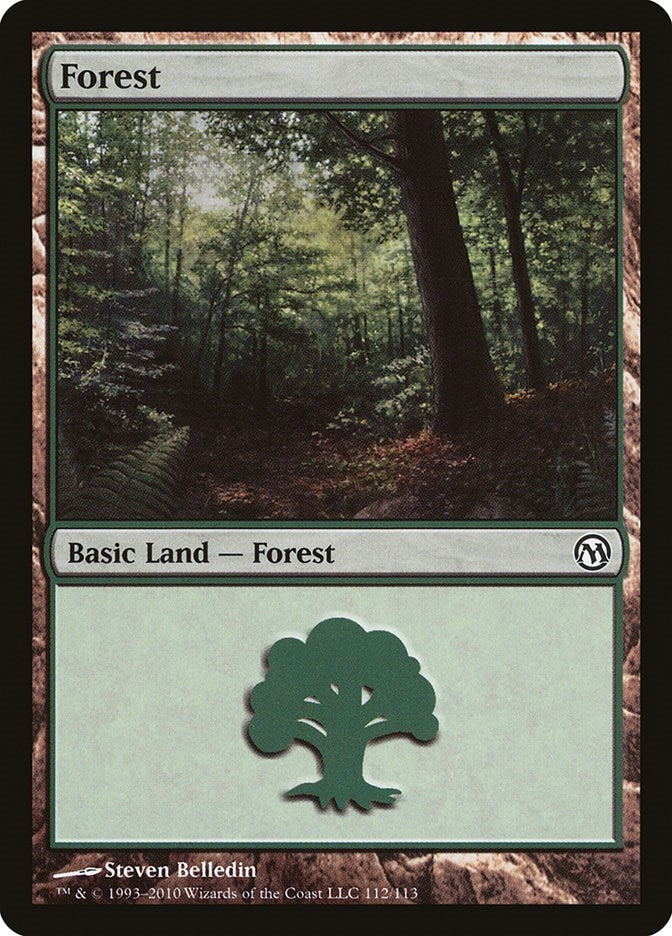 Forest (112) (112) (Duels of the Planeswalkers)
