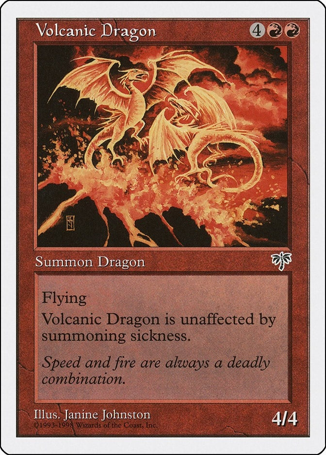 Image for Volcanic Dragon (4) [ATH]