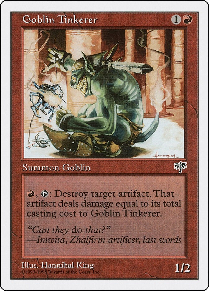 Image for Goblin Tinkerer (32) (Anthologies) - Magic: The Gathering