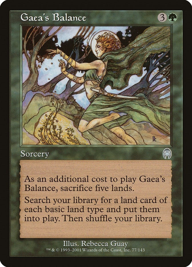 Gaea's Balance (77) (Apocalypse)