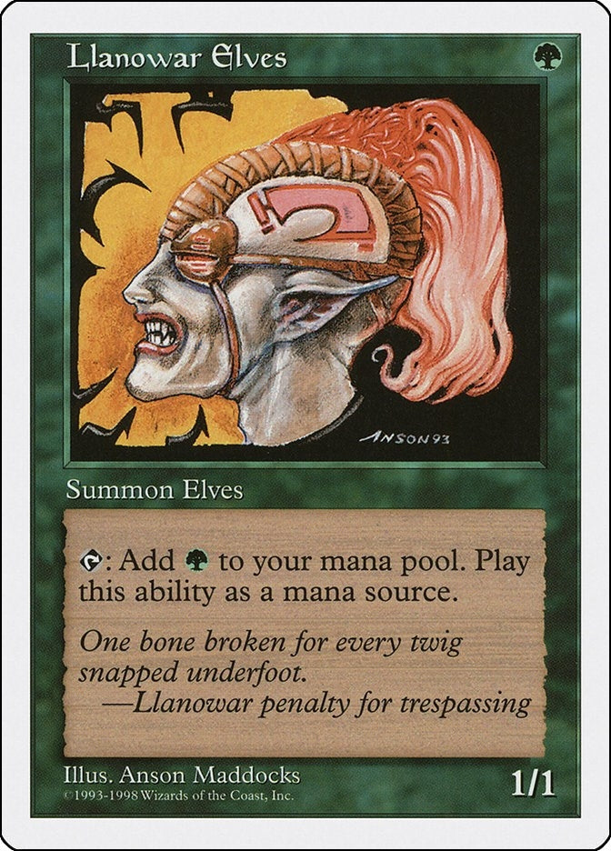 Image for Llanowar Elves (69) (Anthologies) - Magic: The Gathering