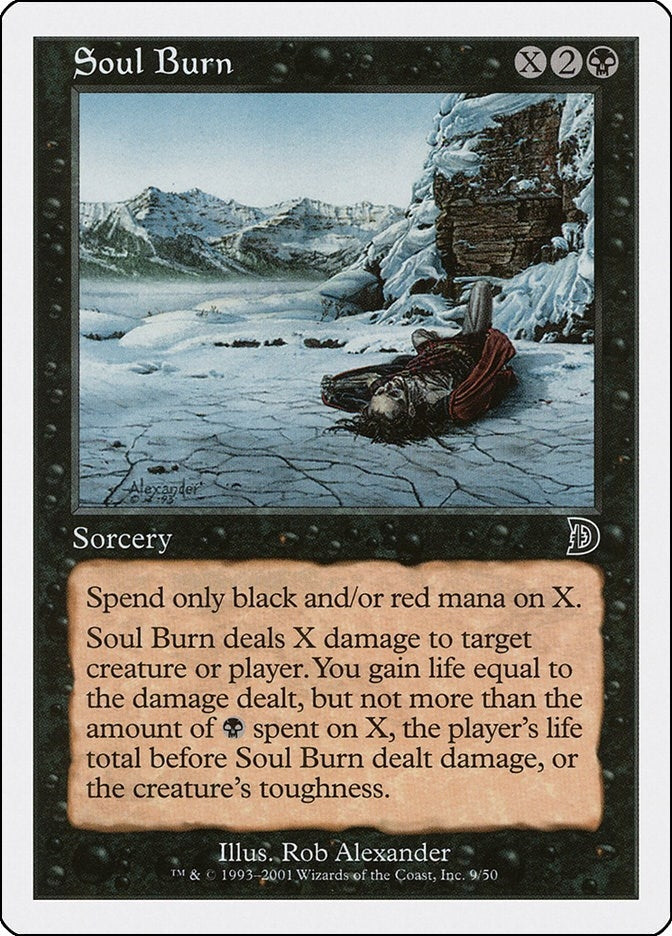 Soul Burn (9) (Deckmasters Garfield vs Finkel)