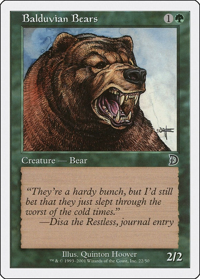 Balduvian Bears (22) (Deckmasters Garfield vs Finkel)
