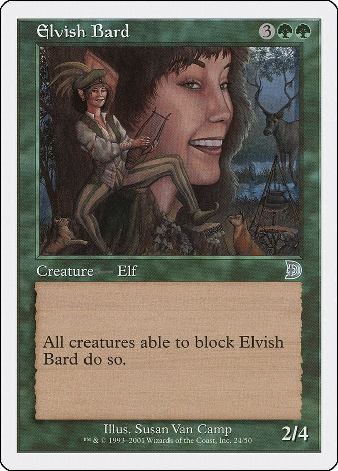 Elvish Bard (24) (Deckmasters Garfield vs Finkel)