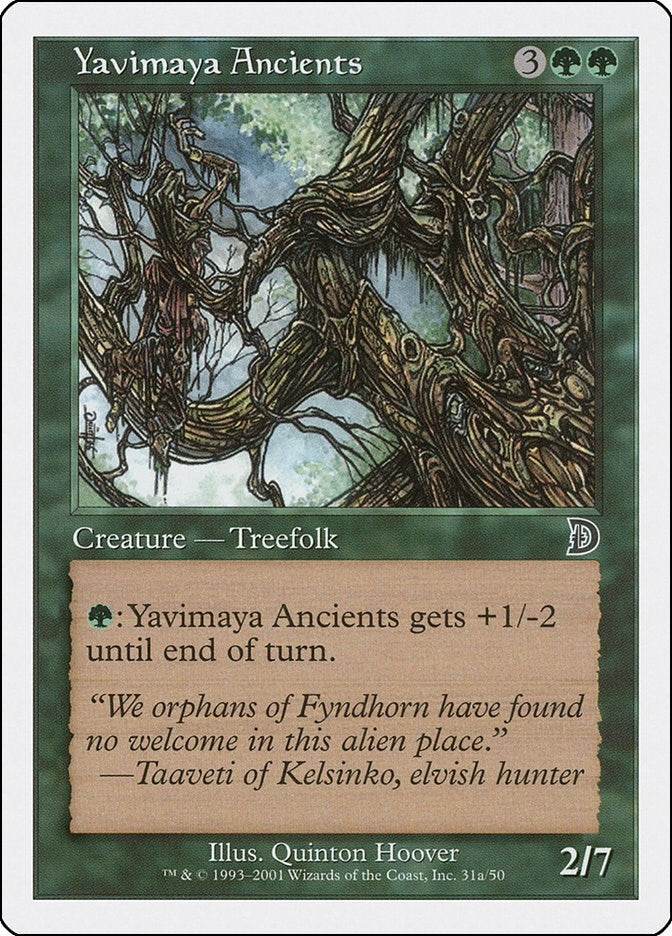 Yavimaya Ancients (31a) (31a) (Deckmasters Garfield vs Finkel)