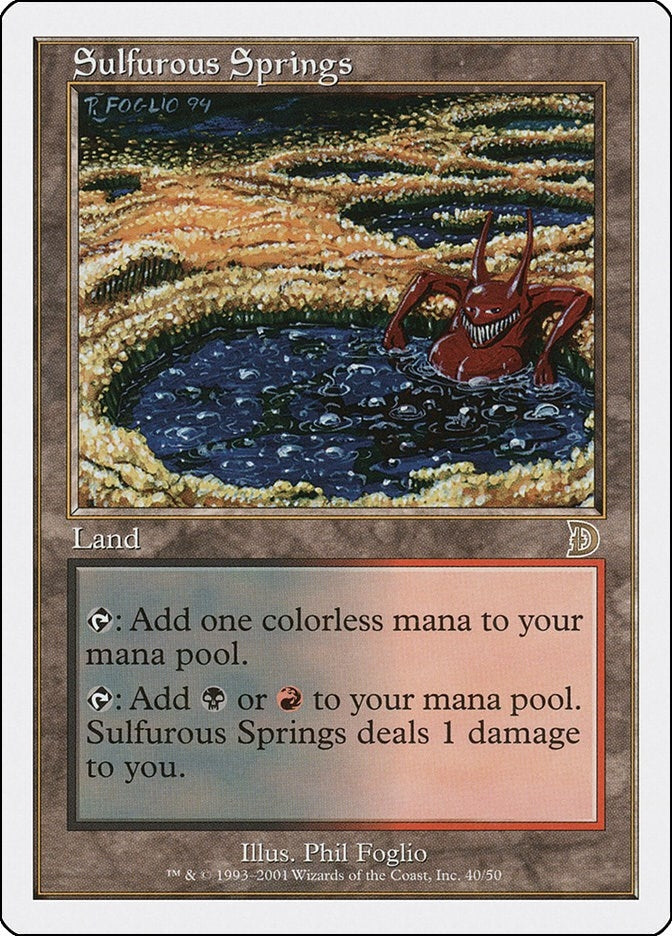 Sulfurous Springs (40) (Deckmasters Garfield vs Finkel)