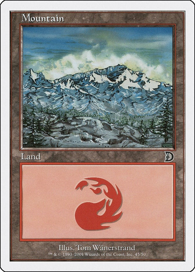 Mountain (45) (45) (Deckmasters Garfield vs Finkel)