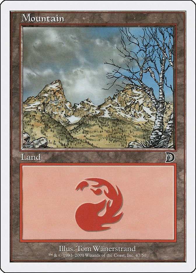 Mountain (47) (47) (Deckmasters Garfield vs Finkel)