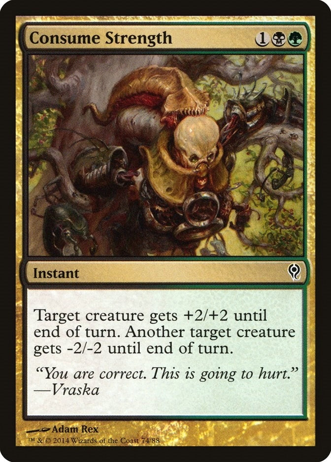 Consume Strength (74) (Duel Decks: Jace vs. Vraska)