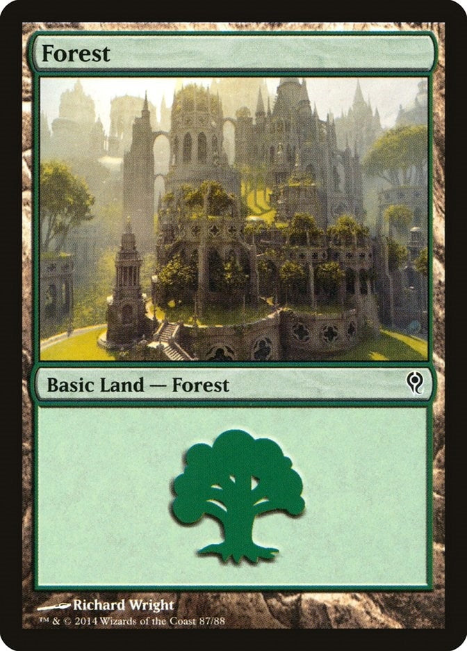 Forest (87) (87) (Duel Decks: Jace vs. Vraska)