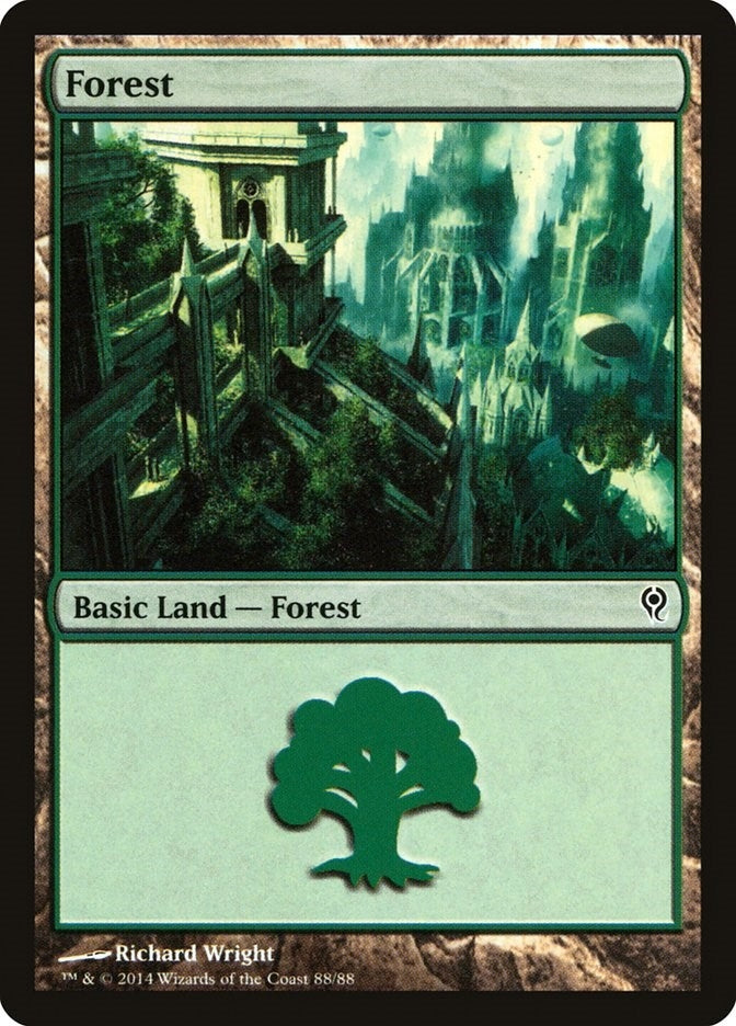 Forest (88) (88) (Duel Decks: Jace vs. Vraska)