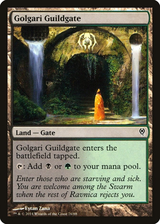 Golgari Guildgate (76) (Duel Decks: Jace vs. Vraska)
