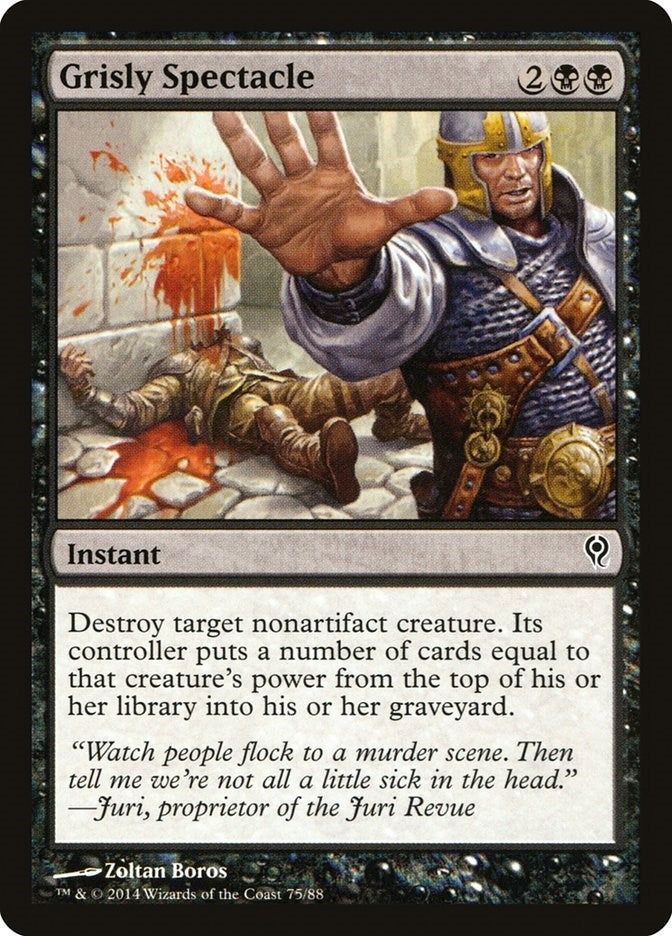 Grisly Spectacle (75) (Duel Decks: Jace vs. Vraska)