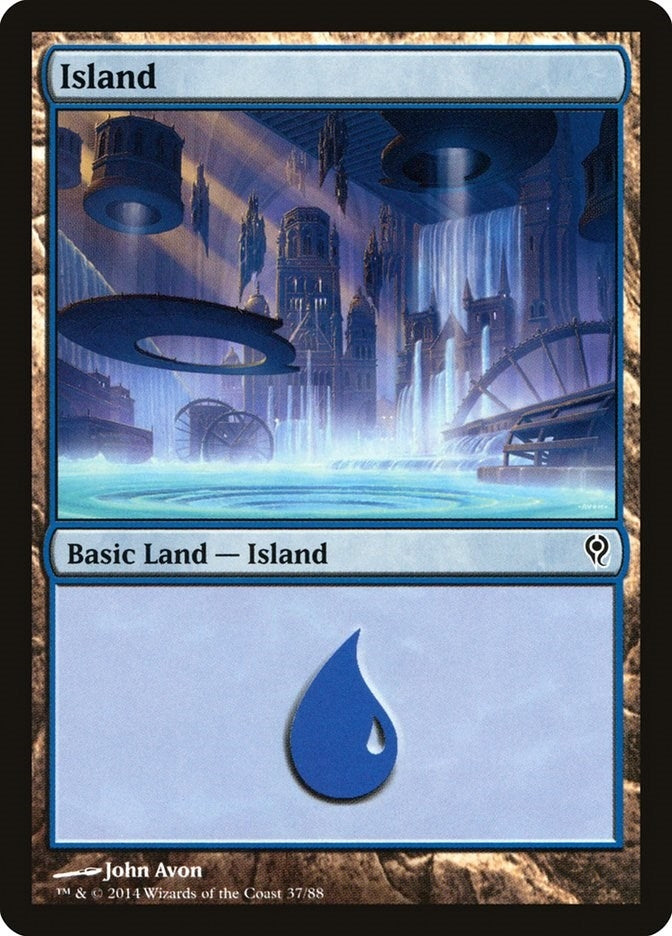 Island (37) (37) (Duel Decks: Jace vs. Vraska)