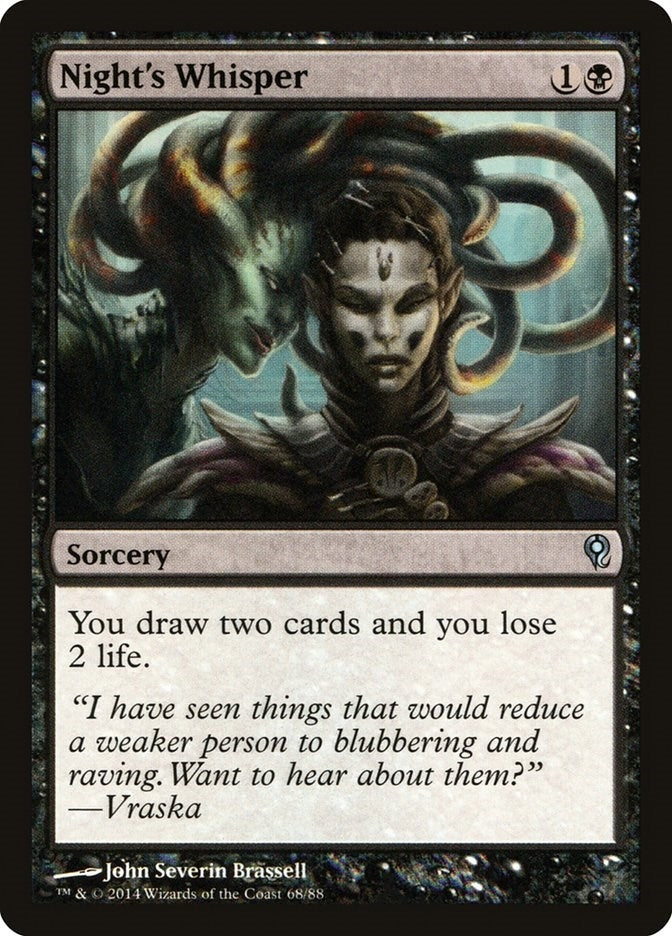 Night's Whisper (68) (Duel Decks: Jace vs. Vraska)