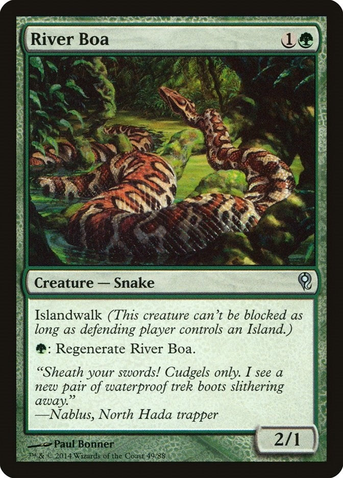River Boa (49) (Duel Decks: Jace vs. Vraska)