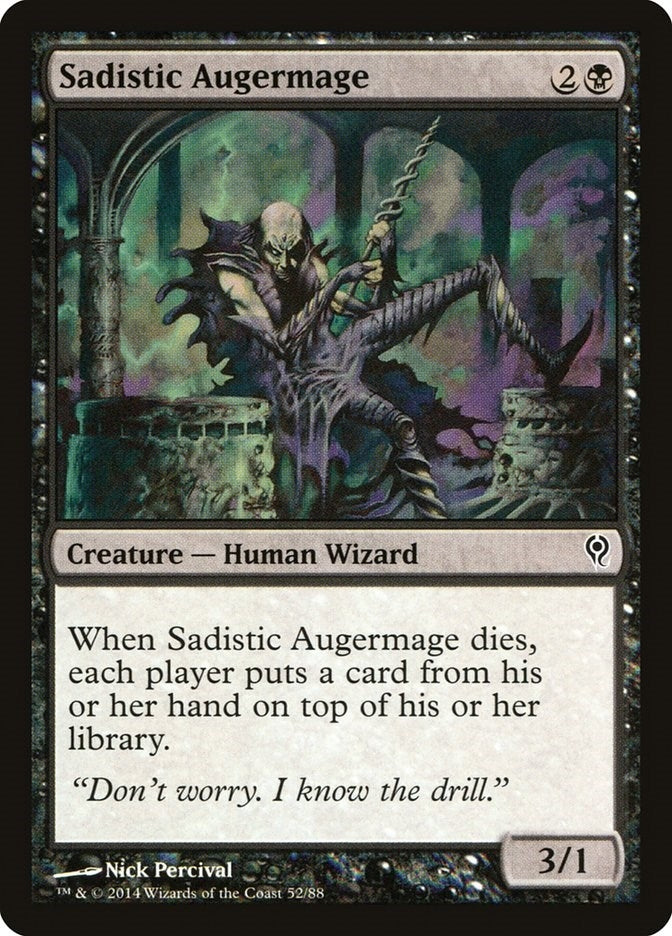 Sadistic Augermage (52) (Duel Decks: Jace vs. Vraska)