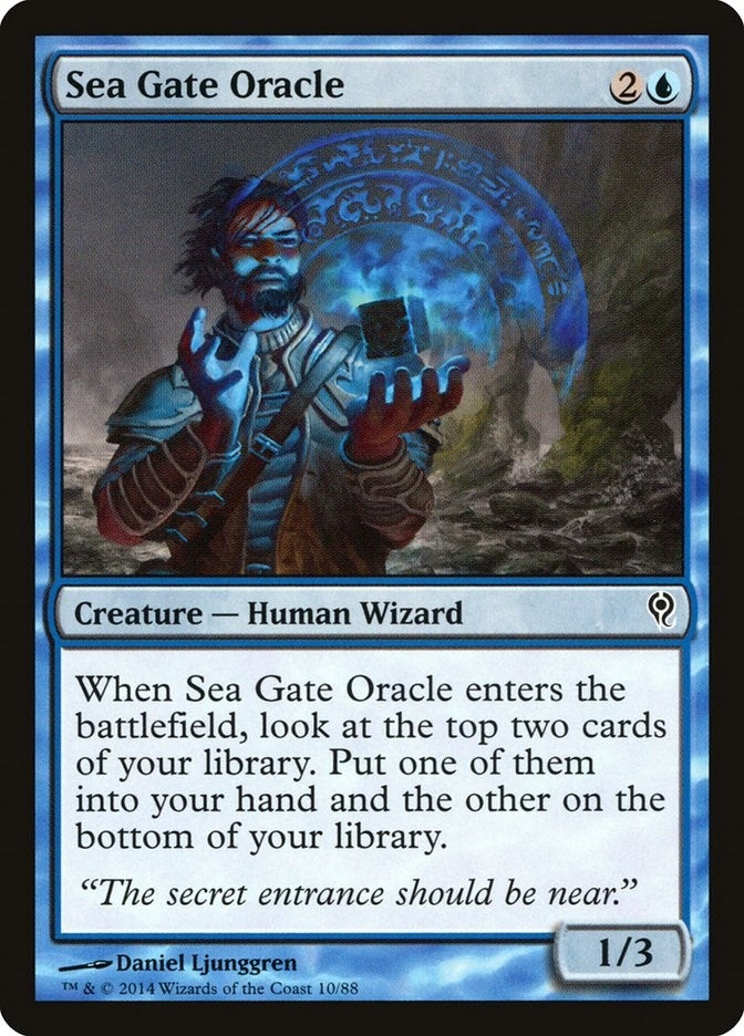 Sea Gate Oracle (10) (Duel Decks: Jace vs. Vraska)