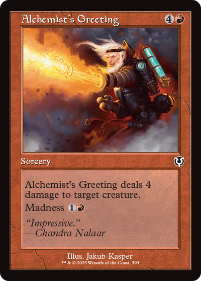 Alchemist's Greeting (Retro Frame) (393) (Innistrad Remastered)