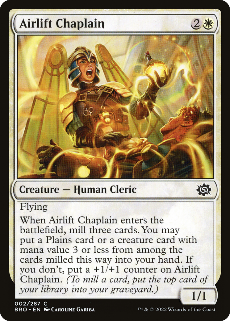 Airlift Chaplain (2) (The Brothers' War)