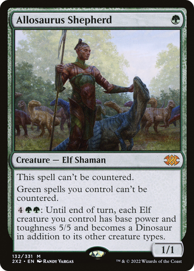 Allosaurus Shepherd (132) (Double Masters 2022)