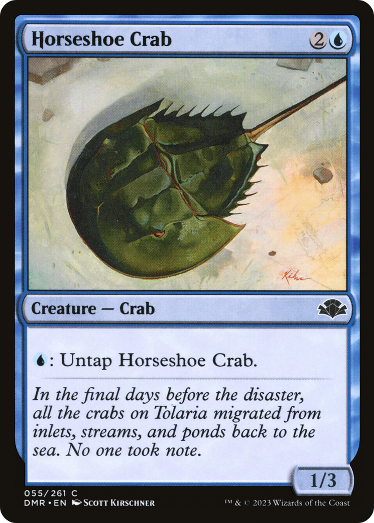 Horseshoe Crab (DMR-055) - Dominaria Remastered