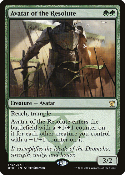 Avatar of the Resolute (175) (Dragons of Tarkir)