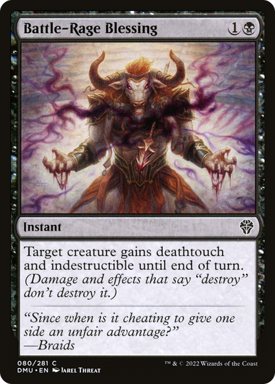 Battle-Rage Blessing (80) (Dominaria United)