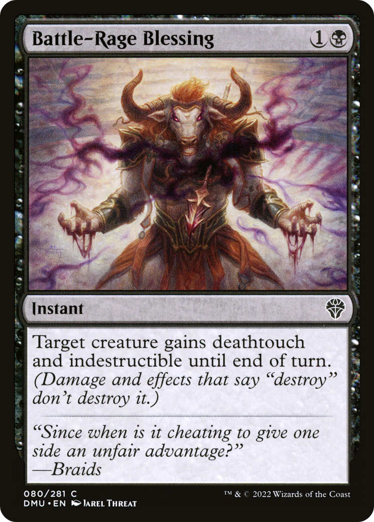 Battle-Rage Blessing (80) (Dominaria United)