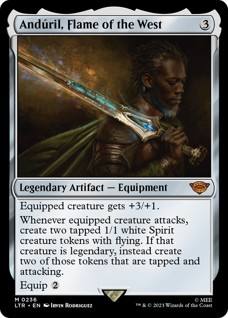 Anduril, Flame of the West (236) (Universes Beyond: The Lord of the Rings: Tales of Middle-earth)