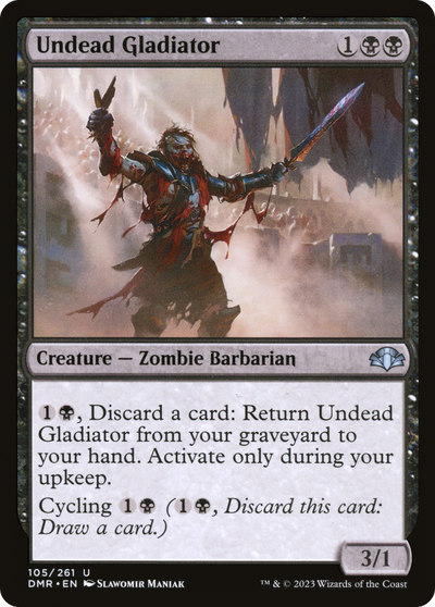 Undead Gladiator (DMR-105) - Dominaria Remastered
